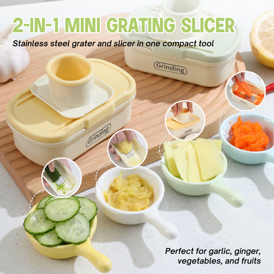 2-in-1 Mini Grating Slicer