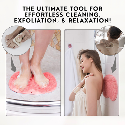 Shower Foot & Back Scrubber Massage Pad