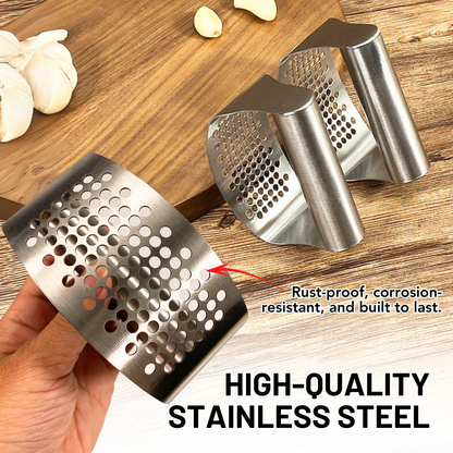 Stainless Steel Garlic Crusher