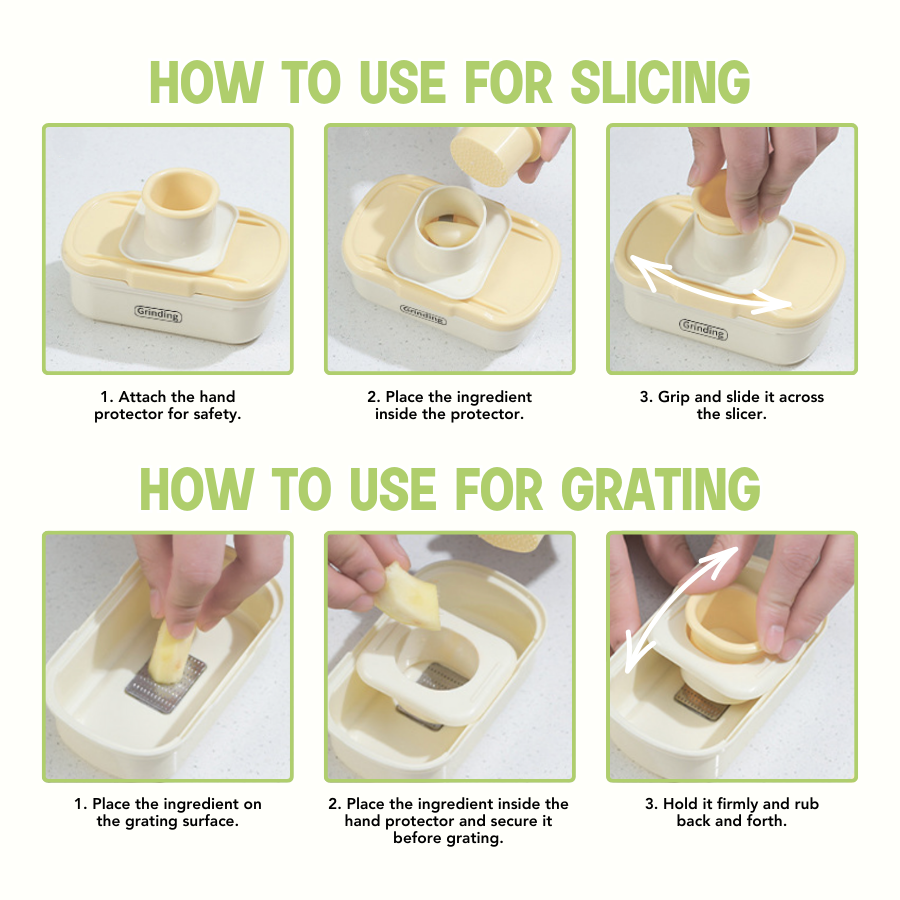 2-in-1 Mini Grating Slicer