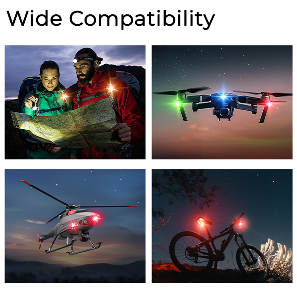 USB Charging LED Aircraft Strobe Lights