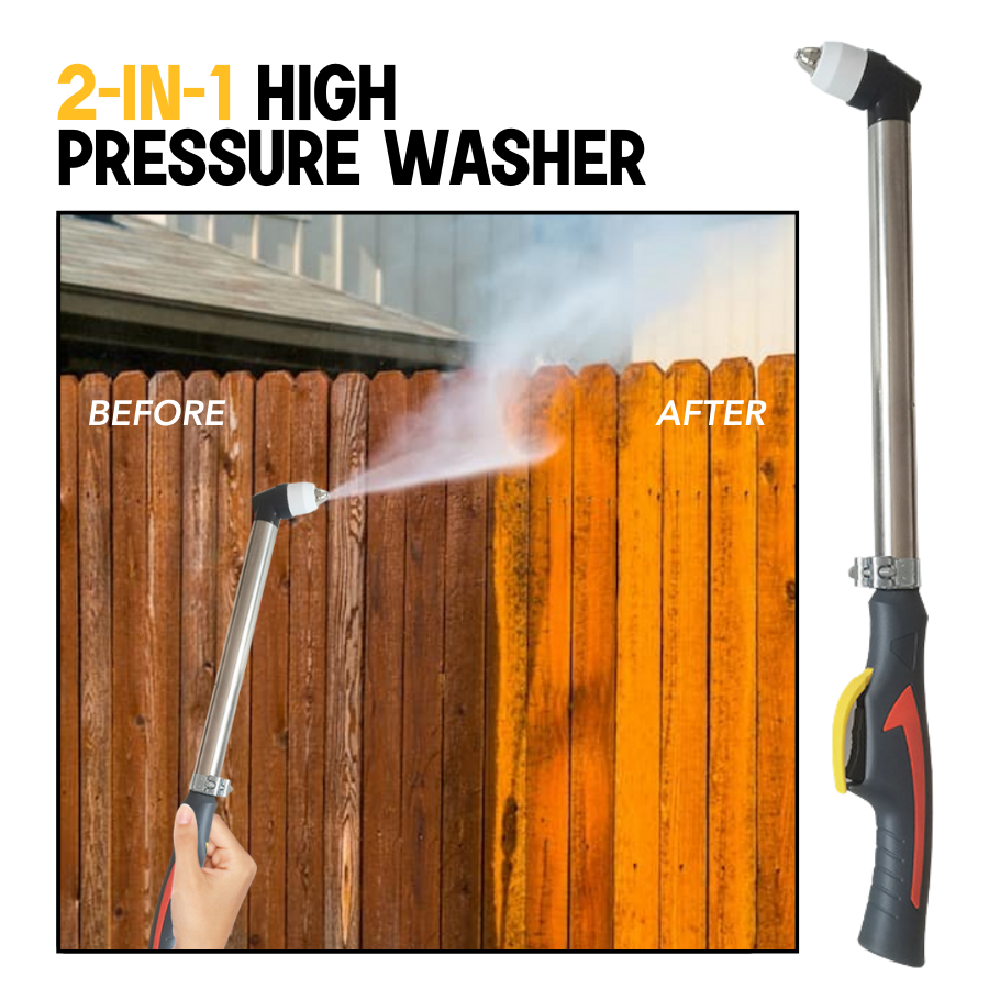 2-in-1 High Pressure Washer