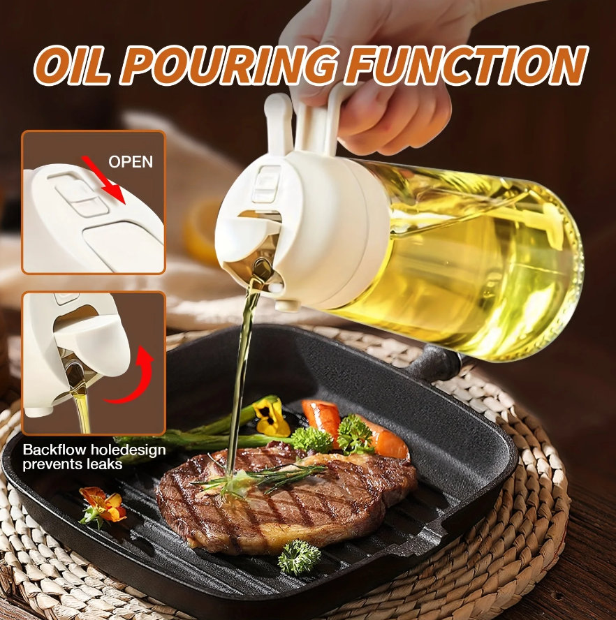 ✨2025 NEW✨ 2-in-1 Oil Dispenser