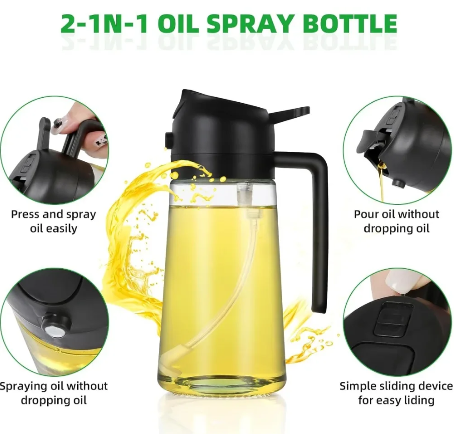 ✨2025 NEW✨ 2-in-1 Oil Dispenser