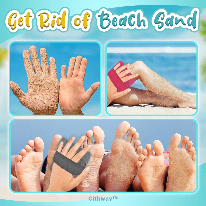 Sand-Removing Beach Pouch